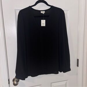 Jcrew Women's Black Blouse